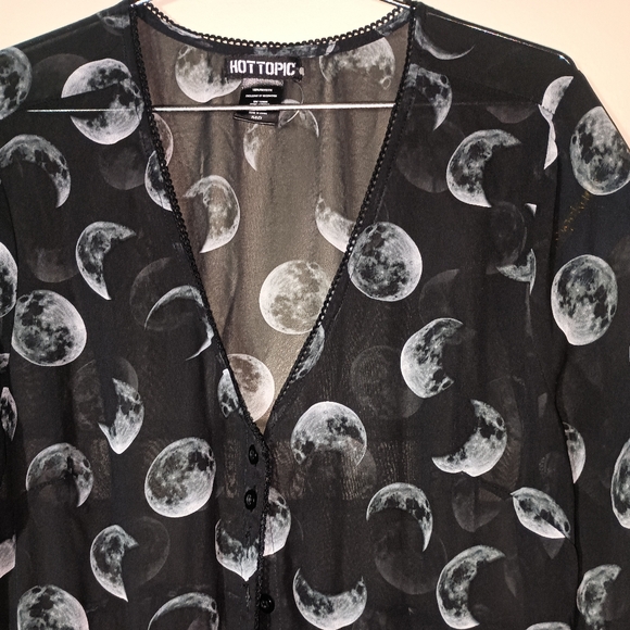 Ht Black Moon Phase Dress - Picture 3 of 8